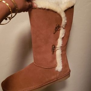 Suede Leather Boots